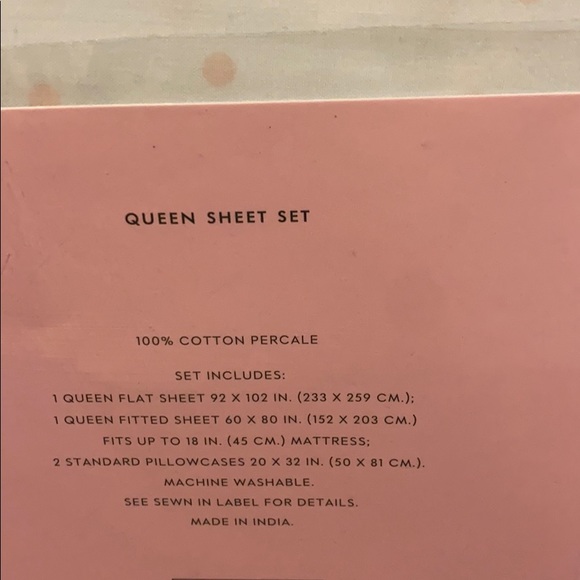 *Sold on Mercari*Kate Spade White/Pink Mini Dot - Picture 5 of 5